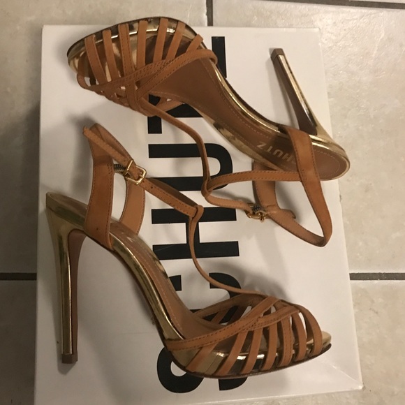 Strappy Cage Schutz Sandal - Picture 5 of 5